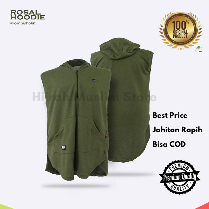 Grosir Baju Muslim Pria Rompi Sholat Koko Kurta Pakistan Hoodie Rosal