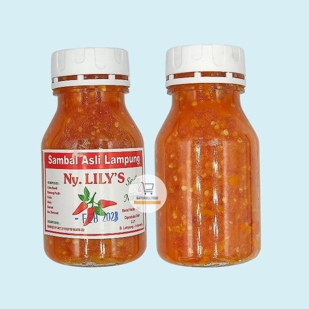 

SALE PRODUK Sambal Lily lily lampung asli 100% 350ml TERLARIS