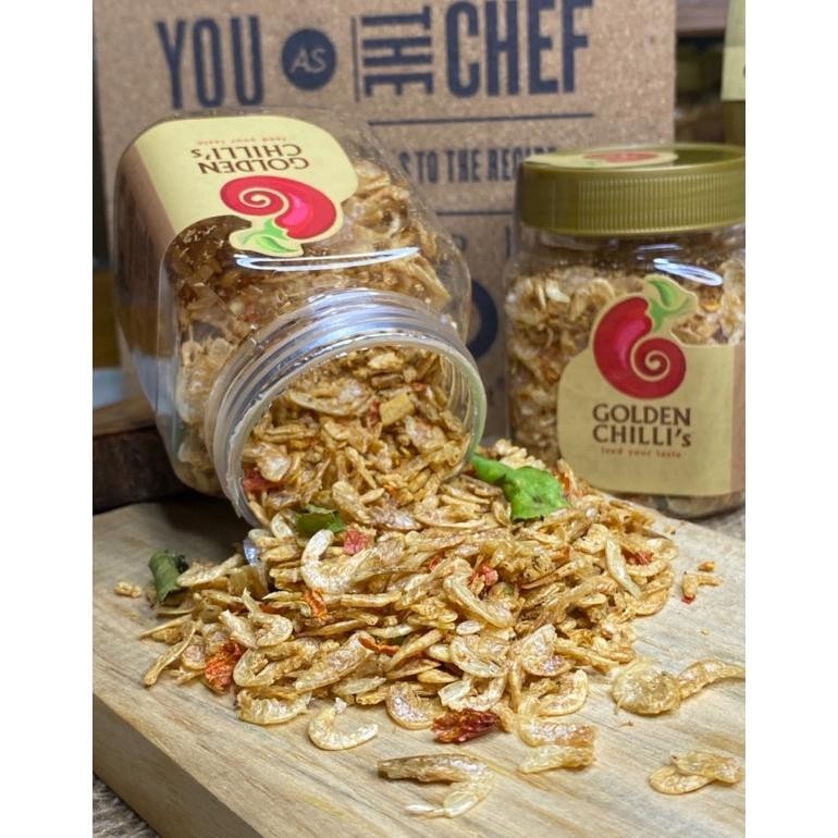 

SALE PRODUK GOLDEN CHILLIS SAMBAL UDANG REBON EXTRA PEDAS BEST SELLER TERLARIS