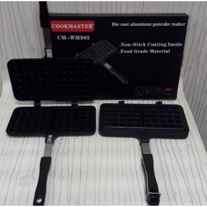 Mamaritaa // Ready Cookmaster Waffle Maker Cetakan Kue Wafel Persegi Croffles Croissant Limited Edit