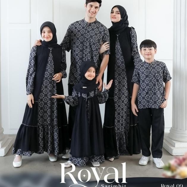 Sarimbit Ethica Elfa Royal 09 Black Irish Original