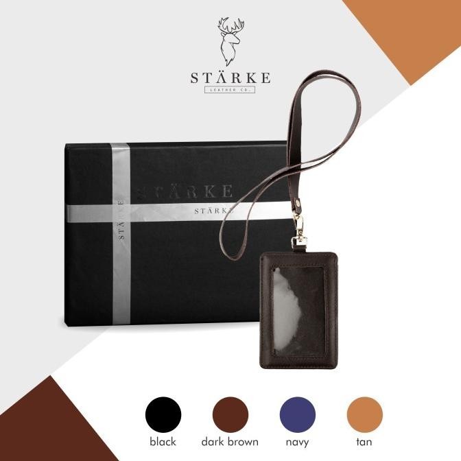 

Sale Now Name Tag Kulit Id Card Holder Kulit Lanyard Kulit Hustle Hog Brown Terbaik