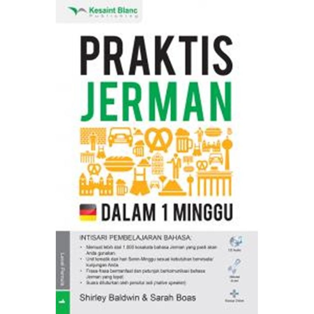 

BARU BUKU PRAKTIS JERMAN DALAM 1 MINGGU . KESAINT BLANC .