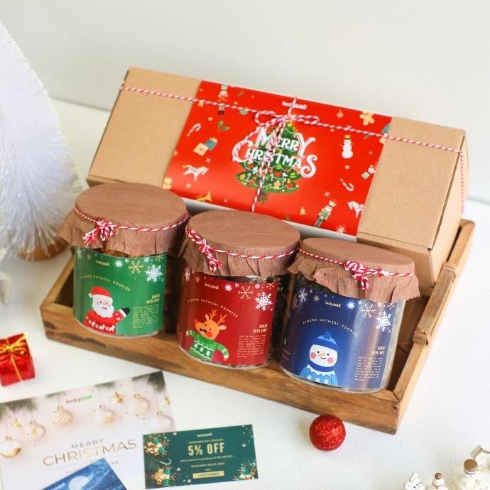 

<<<<<] Hampers Natal / Christmas Hampers - Cookies 3 Jar + FREE Greeting Card