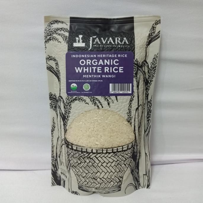 

Javara - Beras Putih Organik (Pouch) - 900 Gr