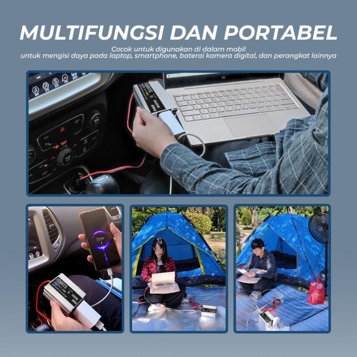 [THE HOTTEST] INVERTER MOBIL DC KE AC - CAR POWER INVERTER DC 12V KE
