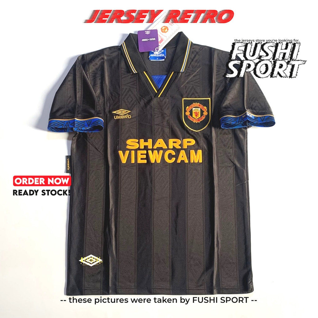 [BEST SELLER] NEW PRODUCT HQ RETRO JERSEY BOLA MU AWAY KUNGFU 1993 1995 GO HQ IMPORT