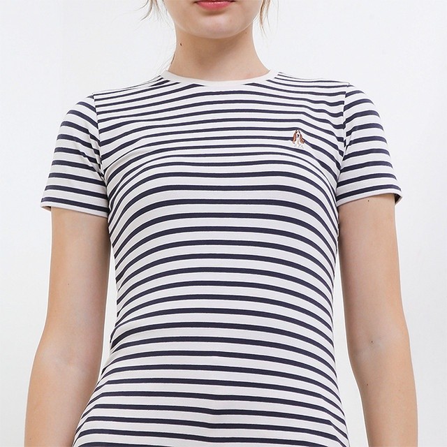 [THE NEW BEST SELLER] Hush Puppies Kaos Wanita Venna Str 2 Navy