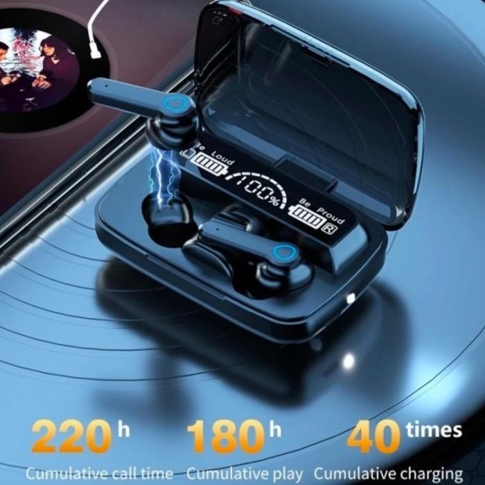 TWS M19 Headset bluetooth wireless M19 earphone nirkabel Berkualitas