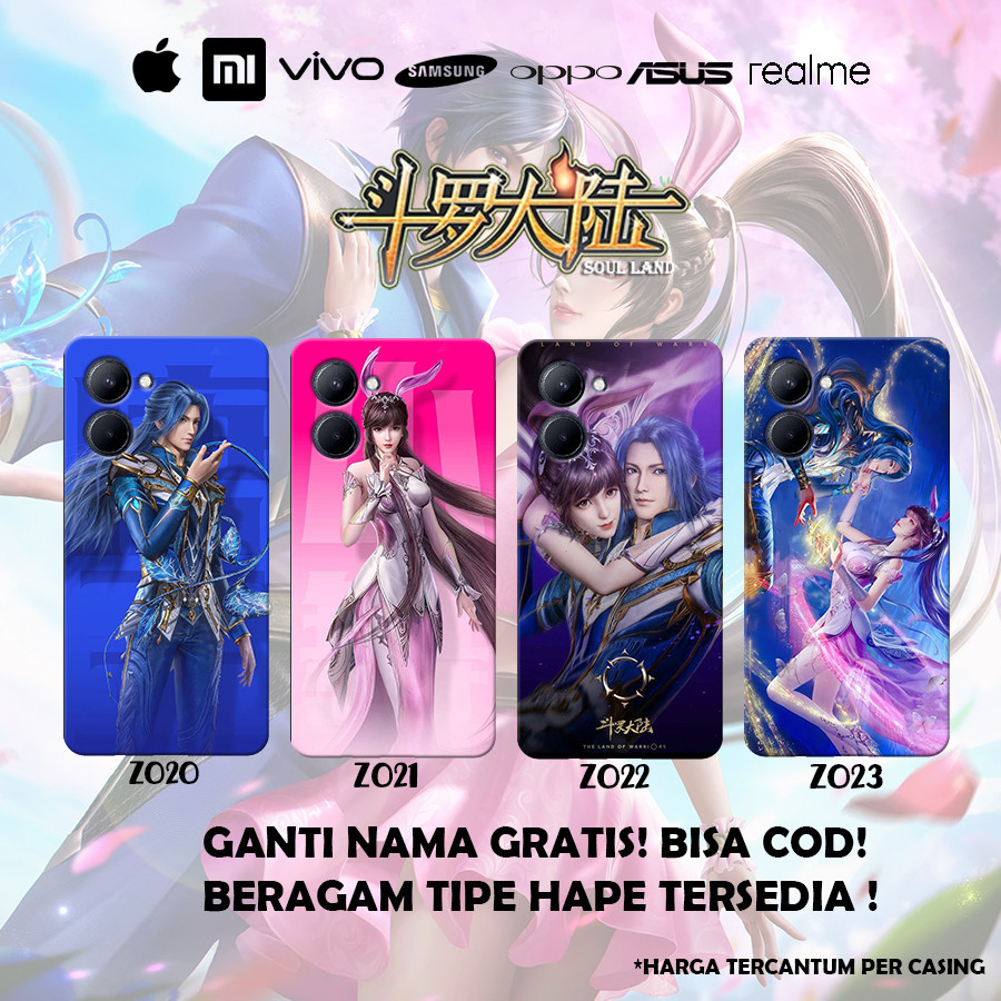 Case Casing Soul Land Douluo Dalu Dong hua Donghua Tang San Xiao Wu  ( BISA COD ) [ Semua Tipe HP ] 