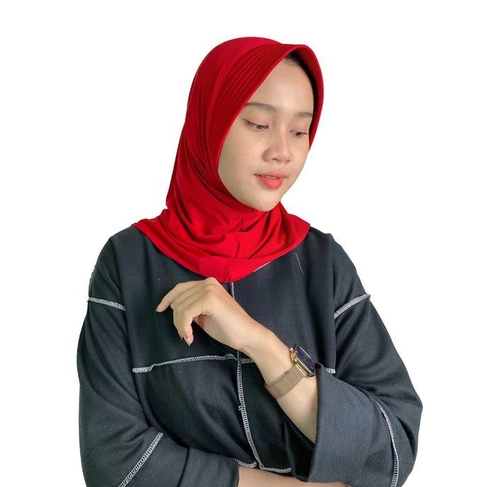 Diskon Maula Hijab Jilbab Instan Olahraga Kerudung Sport Kecil Pet Antem Termurah
