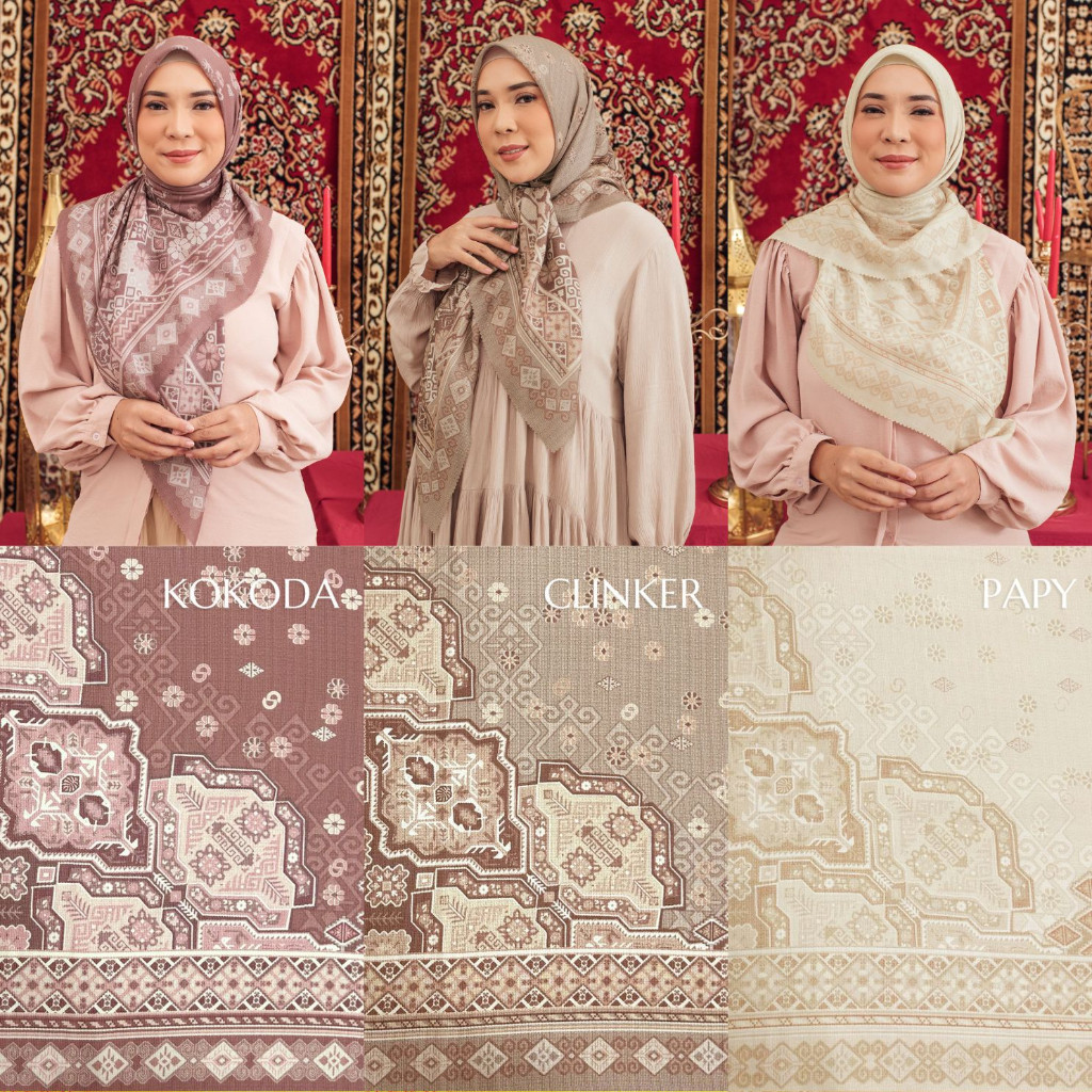 [SVT COLLECTIONS] Hijab Segi Empat Daya - Seradia x Fitrop