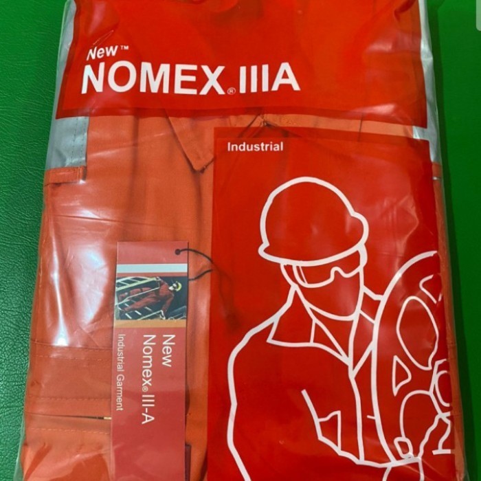 COVERALL NEW NOMEX IIIA / WEARPACK NOMEX ANTI PERCIKAN API - BIRU
