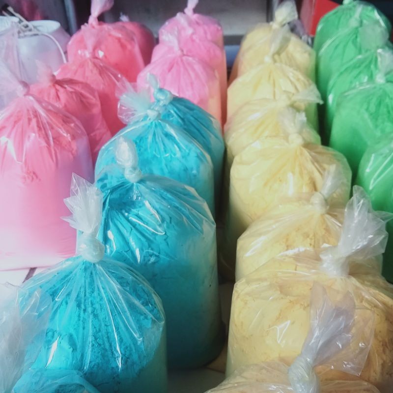 

tepung holi powder paket 8 warna warni 8 KG