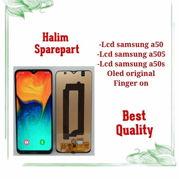 New Lcd Touchscreen Samsung Galaxy A50 A50S A505 Oled Original