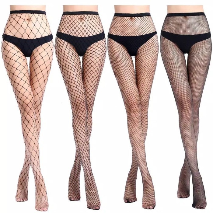 STOCKING FISHNET JARING JARING / STOKING HITAM