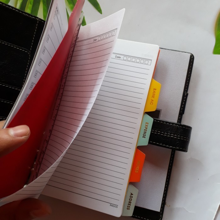 

BARANG TERLARIS RADOS T Plan Activity Organizer K 2803 Planner Buku Catatan Agenda