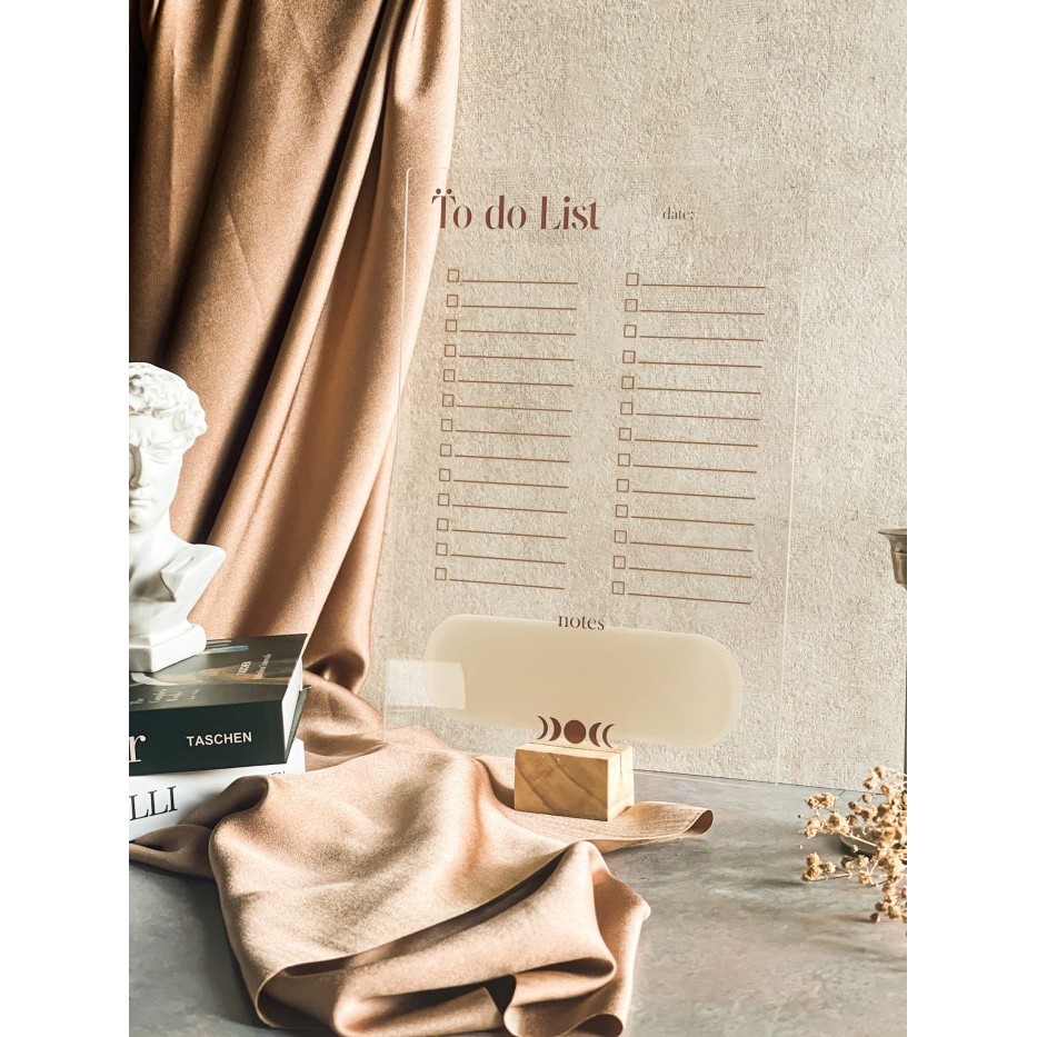 

BARANG TERLARIS ACRYLIC PLANNER - TO DO LIST