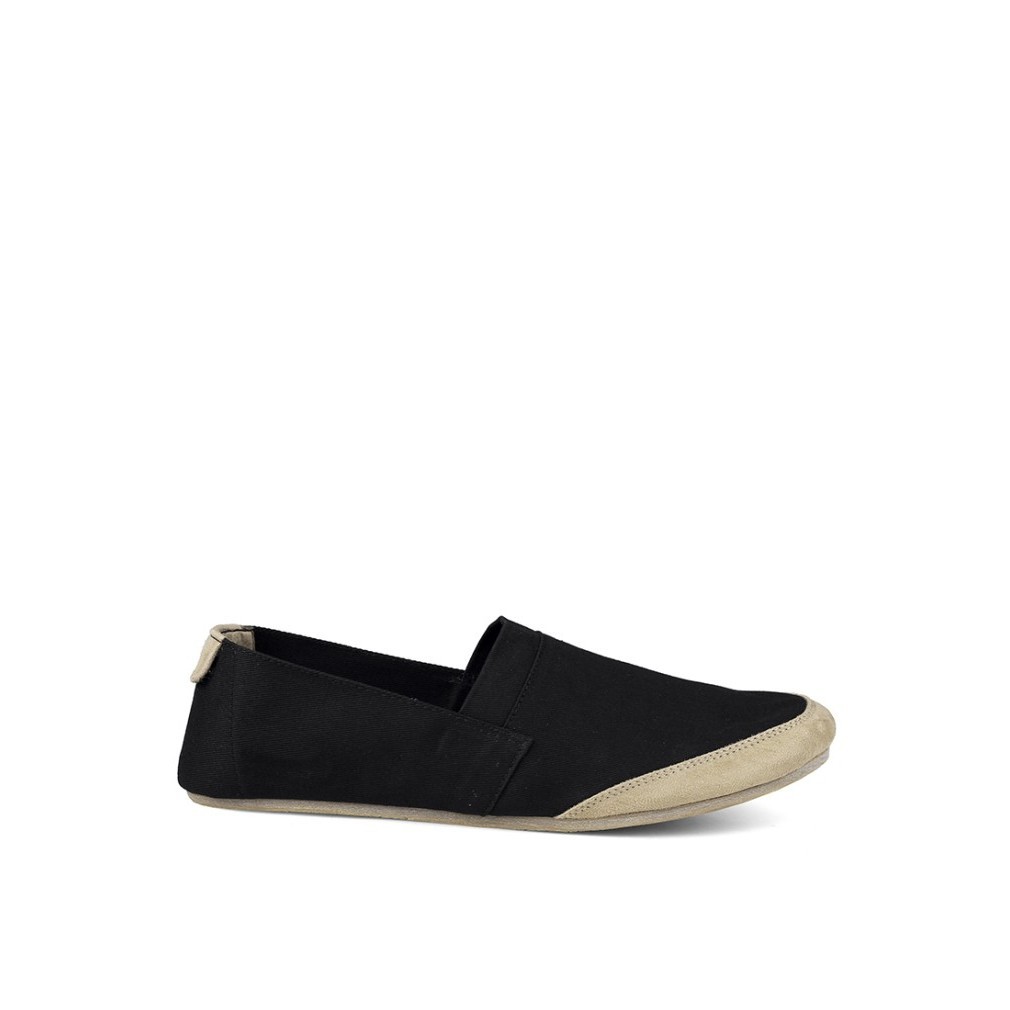 Niel Sepatu Slip On Pria Bridge Twill Kanvas