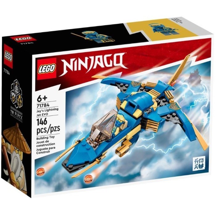 DISKON SPESIAL LEGO NINJAGO 71784 JAY'S LIGHTNING JET EVO TERMURAH