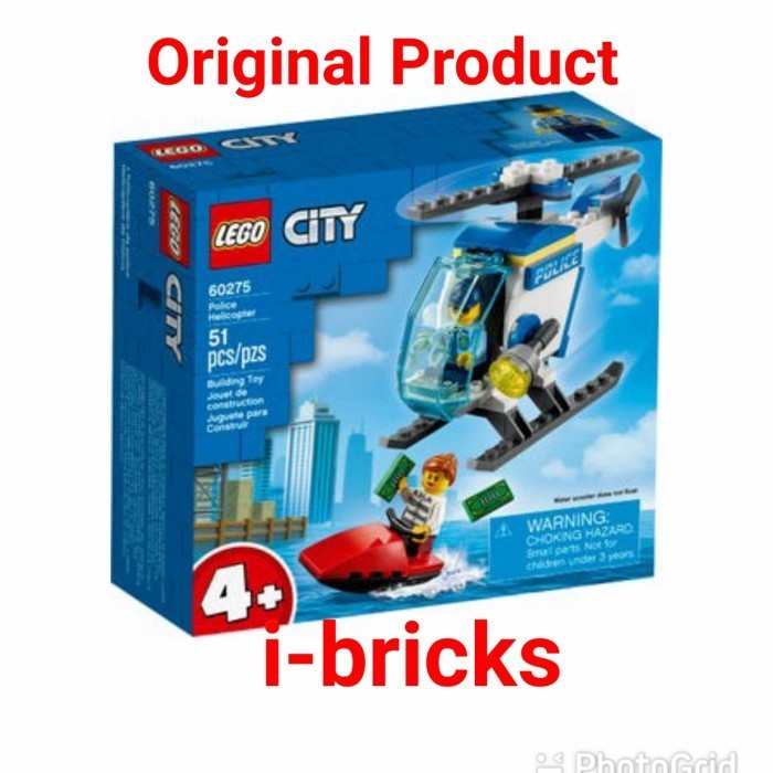 DISKON SPESIAL LEGO CITY 60275 POLICE HELICOPTER TERMURAH