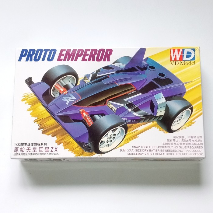 PROMO TAMIYA MINI 4WD MERK DD RUIZE PROTO EMPEROR ZX TERLARIS