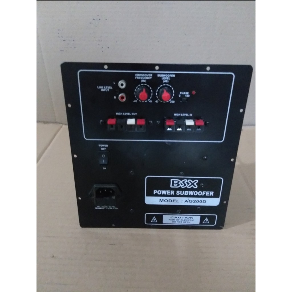 Modul power kit subwoofer super bass BSX class D