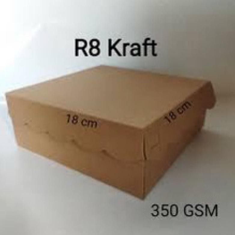 

Gaya yang tak lekang oleh waktu." KOTAK NASI COKLAT KRAFT R8 18X18 / KERDUS NASI COKLAT R8 TEBAL 350GSM (100 Pcs) ||