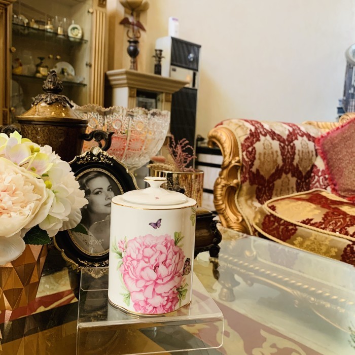 

Tempat permen / gula / teh / Royal Albert / Miranda kerr / mewah /
