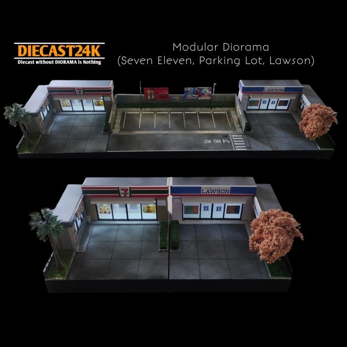 PROMO DIORAMA JAPAN LAWSON V.02 SKALA 1/64 TERBARU