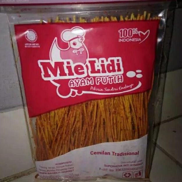 

Mie lidi ayam putih 100 Pcs BKS88
