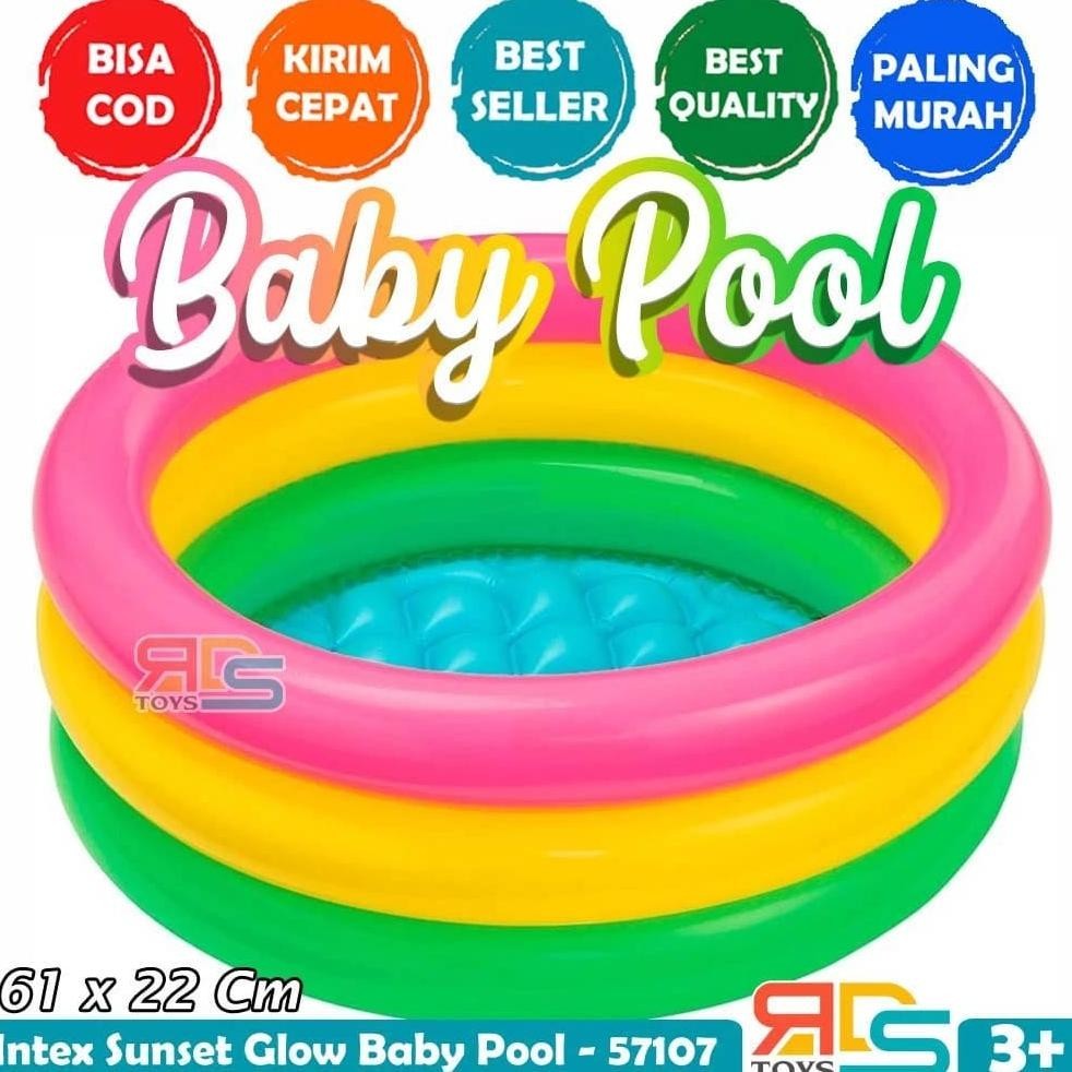 Kolam Renang Anak Pelangi Ukuran Jumbo Free Mandi Bola / Mainan Anak Kolam Renang Mandi Bola Gratis 