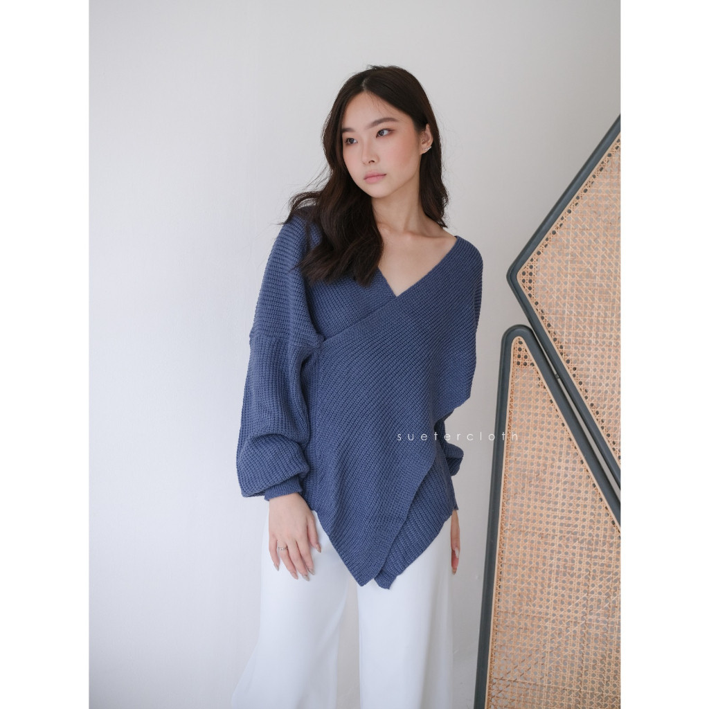 [COLD COLLECTIONS] Irene Sabrina Sweater Premium / Sweater Wanita / Knit Top Wanita / Sabrina Top