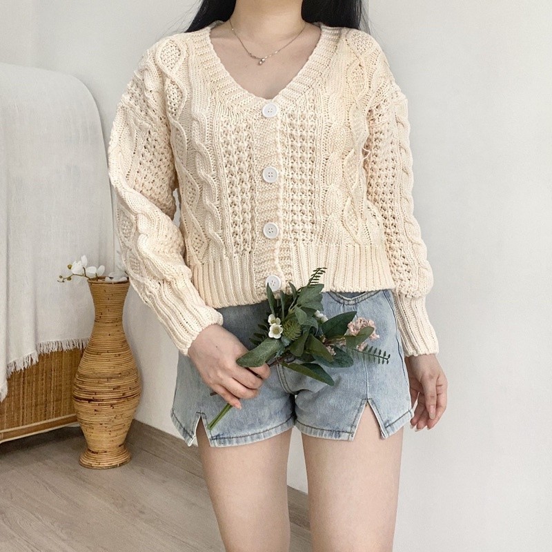 [COLD COLLECTIONS] alter.cloth - KATTYA CARDI Kardigan Korea Wanita Knit Rajut Import Lengan Panjang