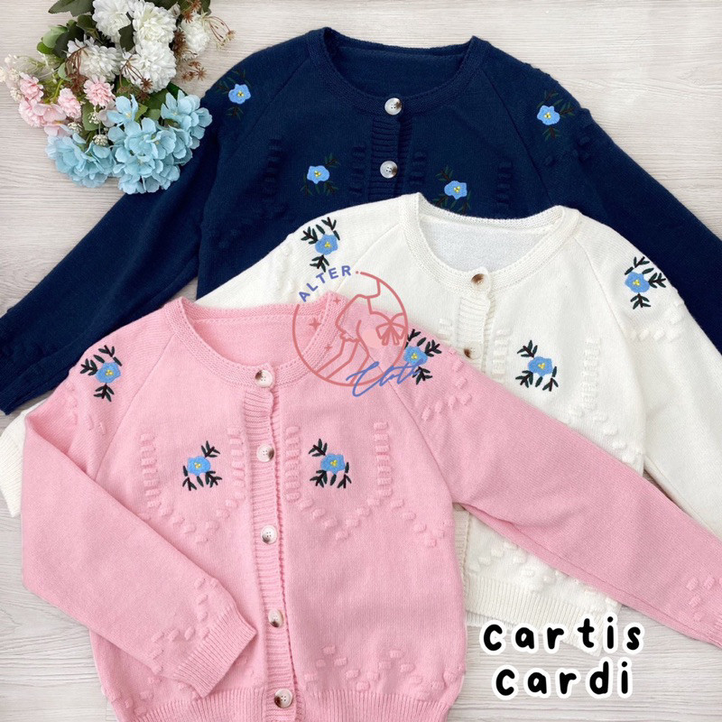 [COLD COLLECTIONS] alter.cloth - CARTIS CARDI Atasan Wanita Lengan Panjang Longsleeve Kardigan Korea