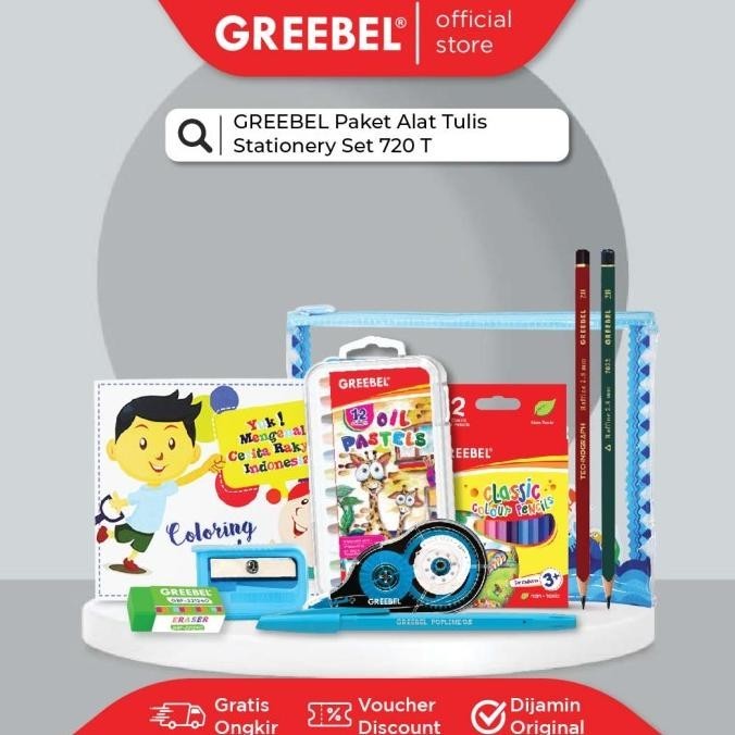 

Best Sales Greebel Paket Alat Tulis Set 720 T /Stationary/Stationery Set Terbaik