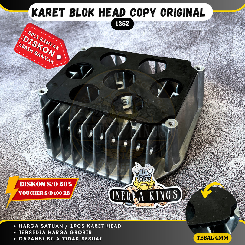 Karet Cover Tutup Cylinder Blok Head Motor Yamaha 125Z 5BU-11161-00