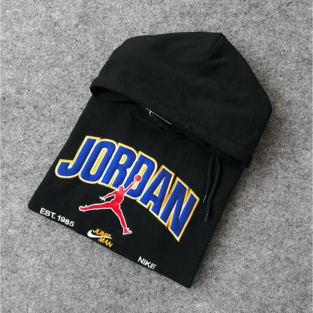 [HEAT IT UP] THE NEWEST HOODIE JORDAN JUMPMAN FULL BORDIR PREMIUM