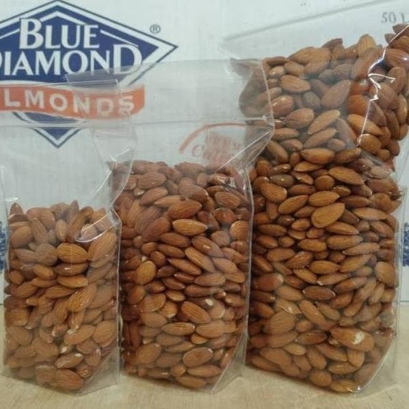 

Best Sales Kacang Almond Panggang Kupas Blue Diamond Roasted Stok Terbatas