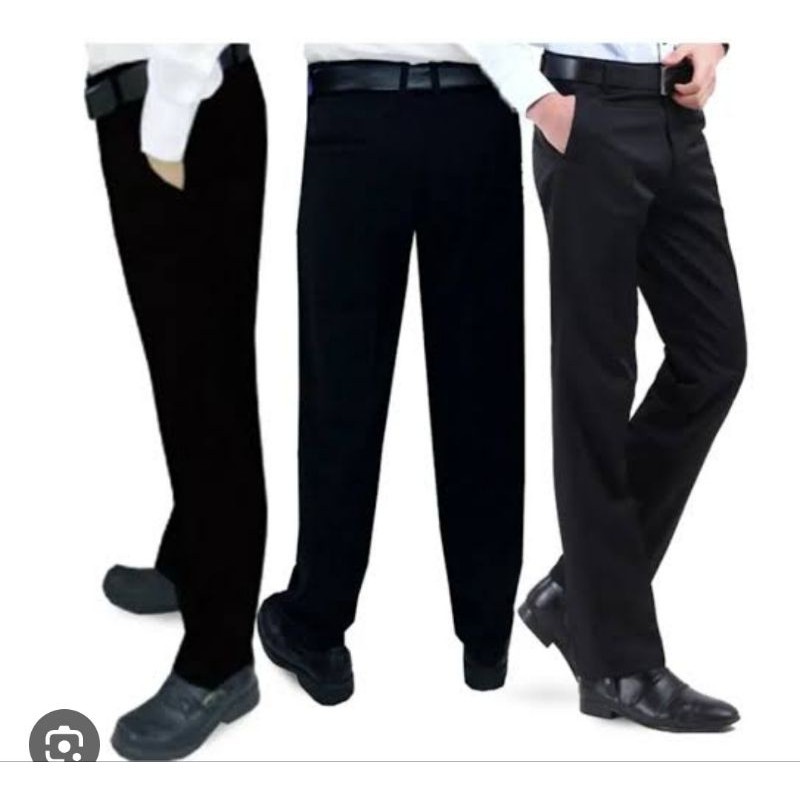 CELANA SATPAM  HITAM SAFARI/SECURITY*#PREMIUM (TEBAL BAHAN TWISS LICIN ADEM*