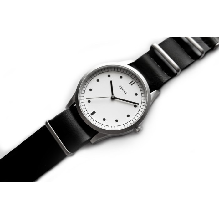 Jam Tangan VERVE Watch - MATRIX White - Local Brand Indonesia
