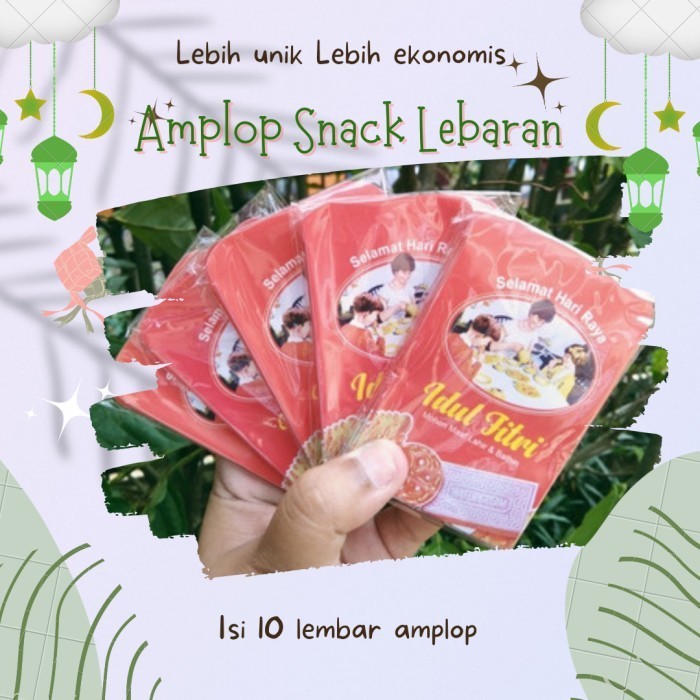 

Amplop Lebaran Snack Biskuitt Isi 10 Lembar