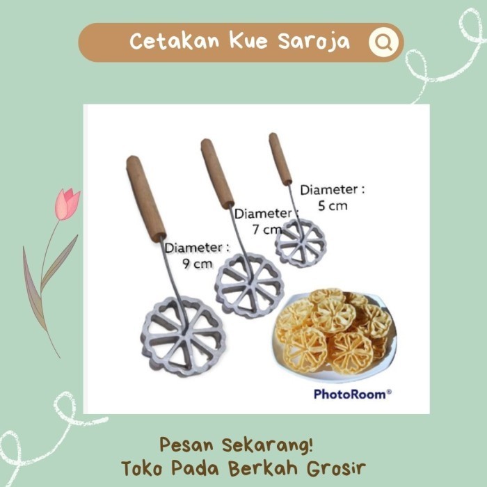 

Cetakan Kue Saroja Kembang Goyang Bahan Plat Plating Lapis Kuningan