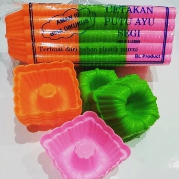 

Cetakan Kue Putu Ayu Puding 12 Pcs Bahan Plastik