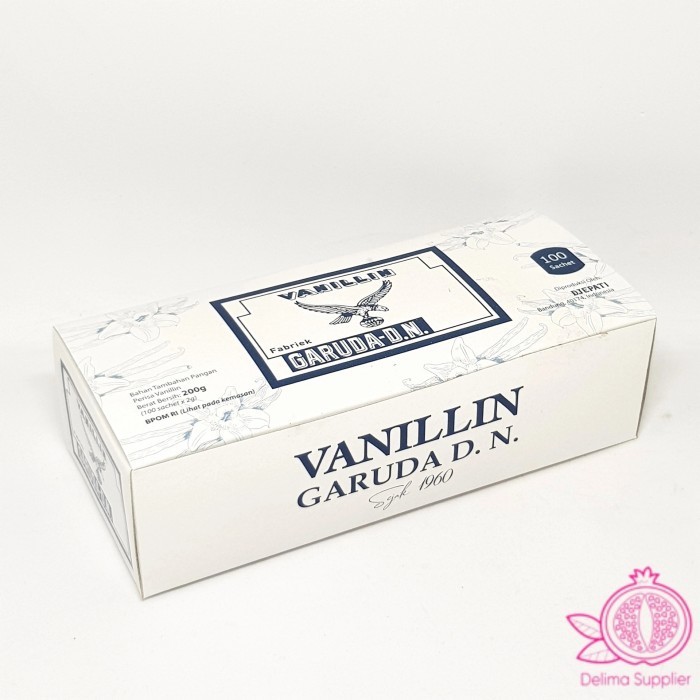 

Vanili Vanillin 1 Dus 2G/Pcs - Bahan Perisa Baking Kue