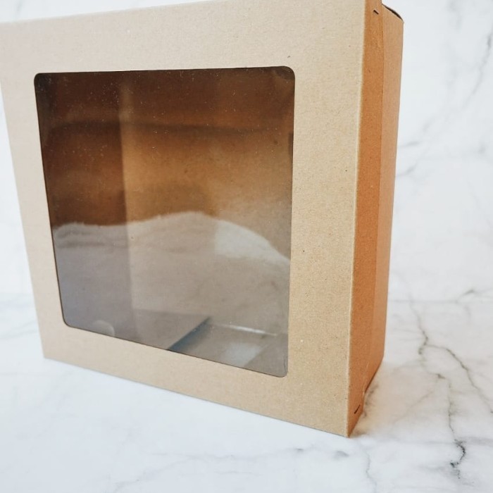 

Kue/Cake Bahan Kraft Ukuran 20 X 20 X 10 Cm