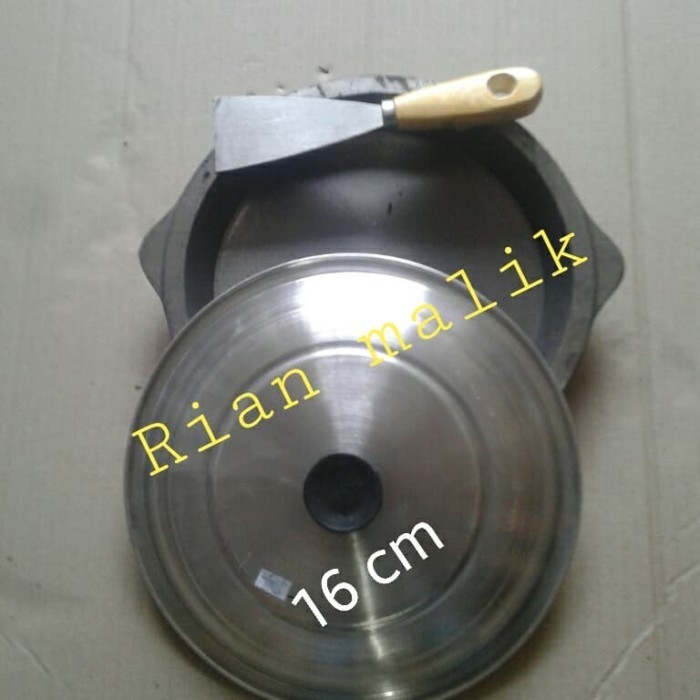 

Cetakan Kue Martabak Manis/Terang Bulan Bahan Besi Cor + Tutup