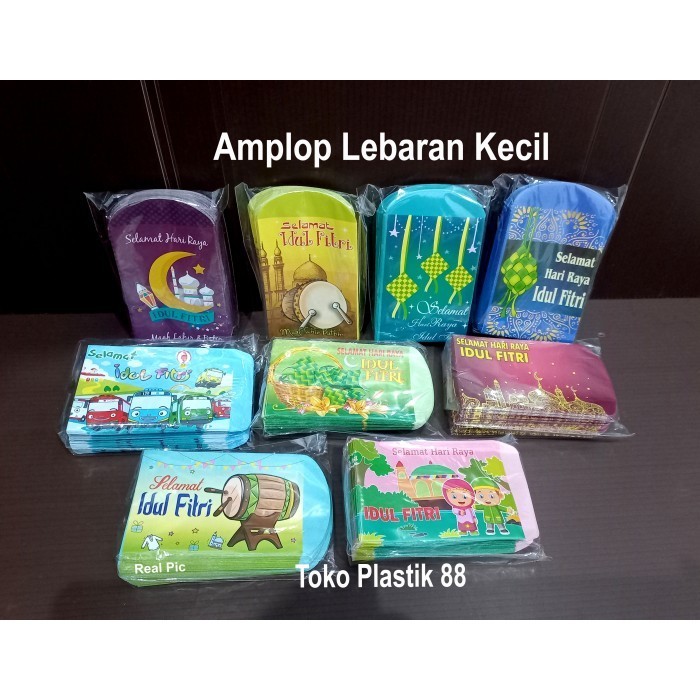 

Amplop Lebaran Idul Fitri Kecil Minimal 5 Pak Leb013