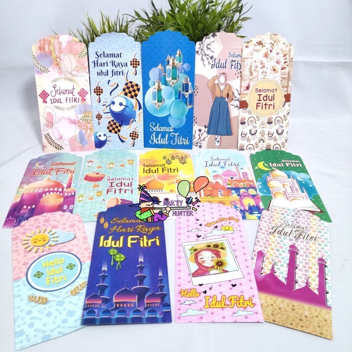 

Amplop Lebaran Panjang L /Angpao Lebaran Idul Fitri Tipe 2 8 Pcs