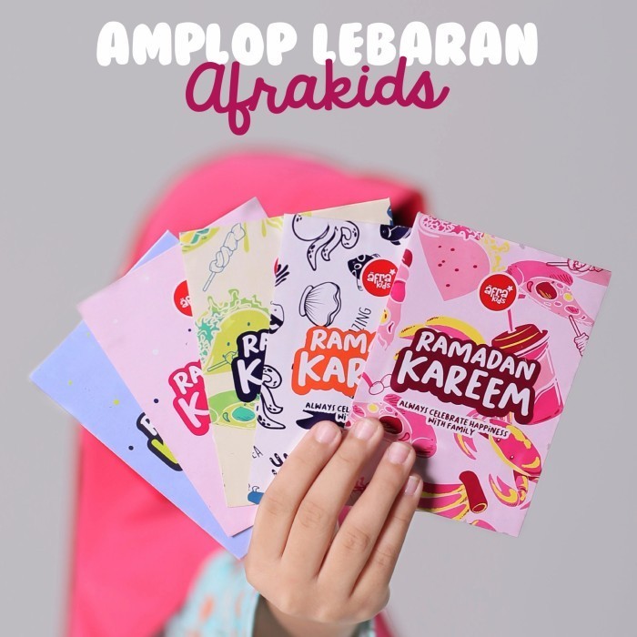 

Amplop Lebaran Afrakids 100 Pcs Amplop Lebaran Unik Animasi Insty